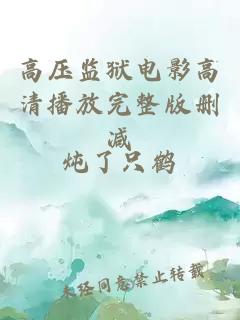 高压监狱电影高清播放完整版删减