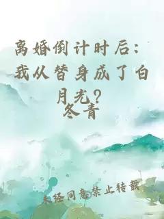 离婚倒计时后：我从替身成了白月光？